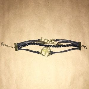 Chunky Black Statement Bracelet